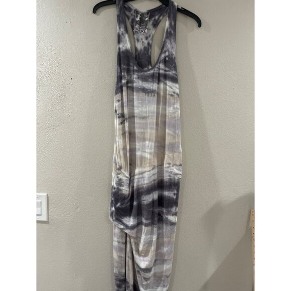 Young Fabulous & Broke Sassy Womens Sassy Maxi Dress size M Ripple Charcoal - Picture 2 of 9